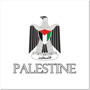 Palestine - Coat of Arms Design Posters and Art